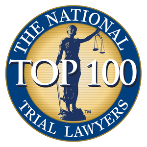 Badge top 100 trial lawyers